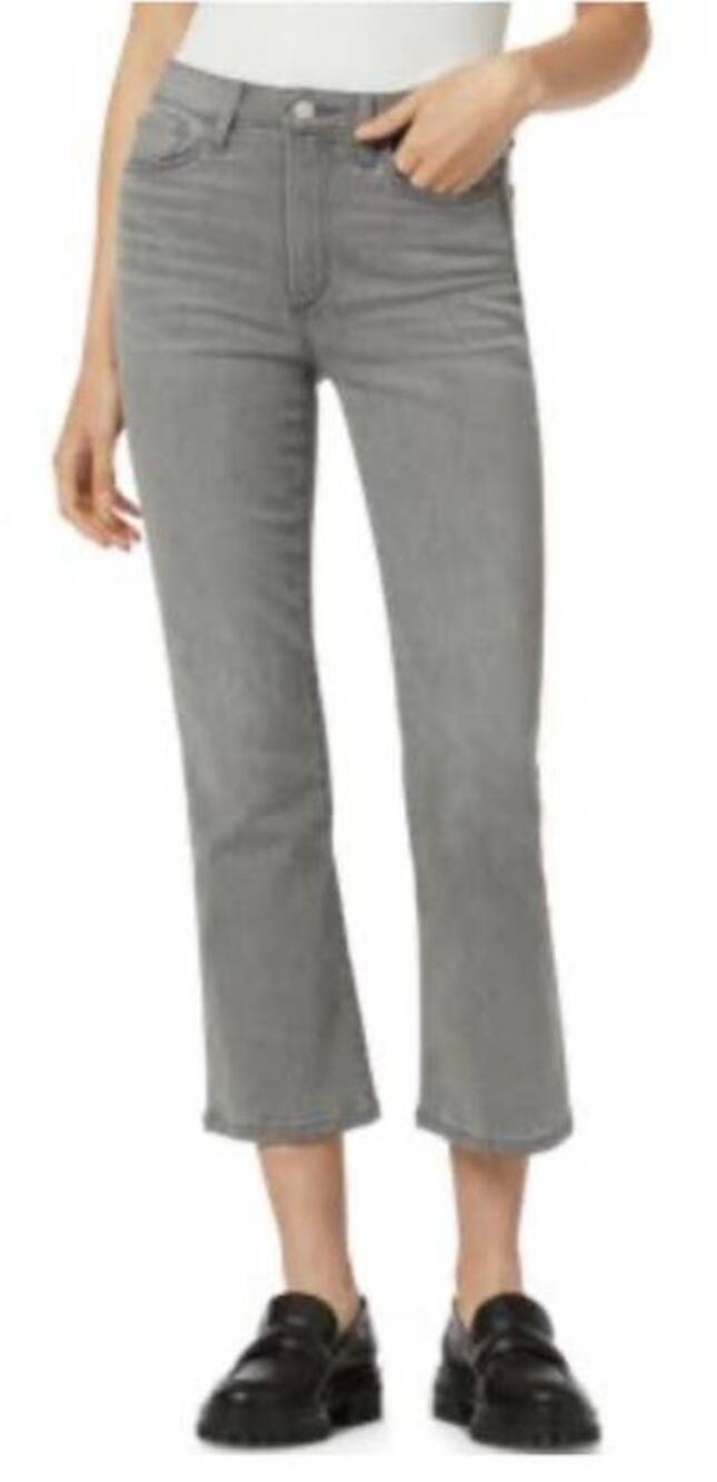 Joe's Jeans The Callie high rise cropped boot gray size 24